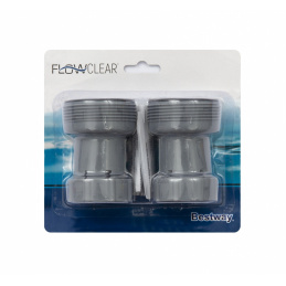 Sada 2 šroubení na zahradní hadici BESTWAY adaptér 3,2/3,8 cm