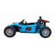 Dětská závodní buggy na baterie 5 Blue + motory 2x200W + dálkové ovládání + zvuková LED dioda + pomalý start