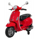 Vozidlo Skútr Vespa ROMA Červený