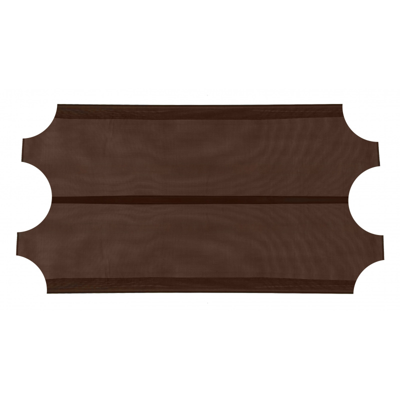 Náhradní díly pro zahradní houpačku 8078 pletené sedadlo hnědé