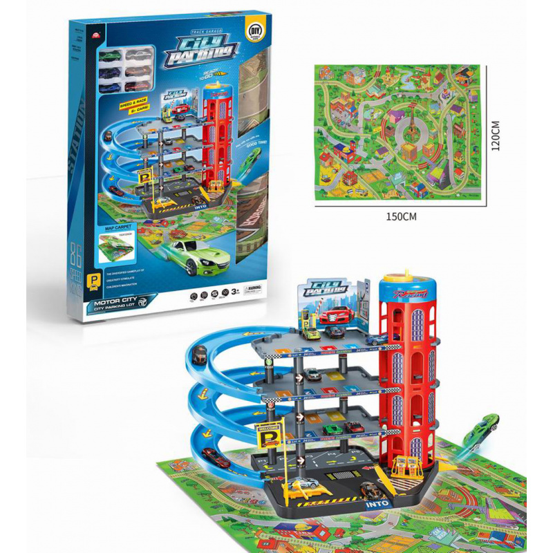 Víceúrovňové Parkoviště s Podložkou + Příslušenství