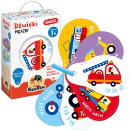 CzuCzu Zvuky Vozidla obrázková kniha ZA4086