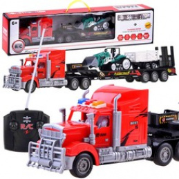 RC Nákladní automobil s tahačem a Traktor s přívěsem RC0208