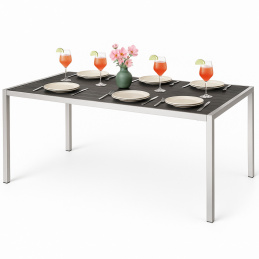 Hliníkový zahradní stůl - obdélníkový