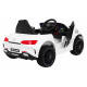 Mercedes Benz GT baterie pro děti Bílá + dálkové ovládání + pomalý start + MP3 LED
