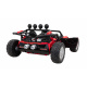 Dětská závodní buggy na baterie 5 Red + motory 2x200W + dálkové ovládání + LED audio + pomalý start