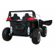 Buggy ATV Racing pro 2 děti Bílá + pohon 4x4 + dálkové ovládání + pomalý start + MP3 LED