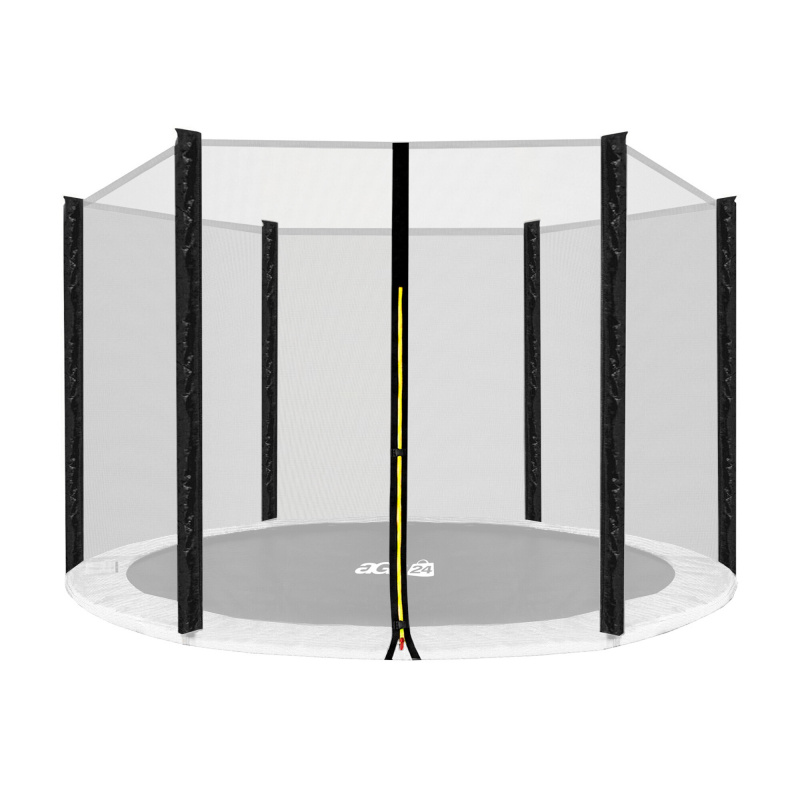 Aga Ochranná síť 305 cm na 6 tyčí Černá síť / Černá