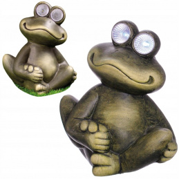 Solární žabí lampa 2 LED