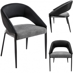 Židle BERGAMO ekokůže moderní