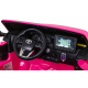 Toyota Hilux na baterie pro děti Růžová + pohon 4x4 + dálkové ovládání + 2 nosiče zavazadel + rádio MP3 + LED dioda