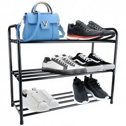 M12B KOVOVÝ STOJAN POLICE NA BOTY X 3