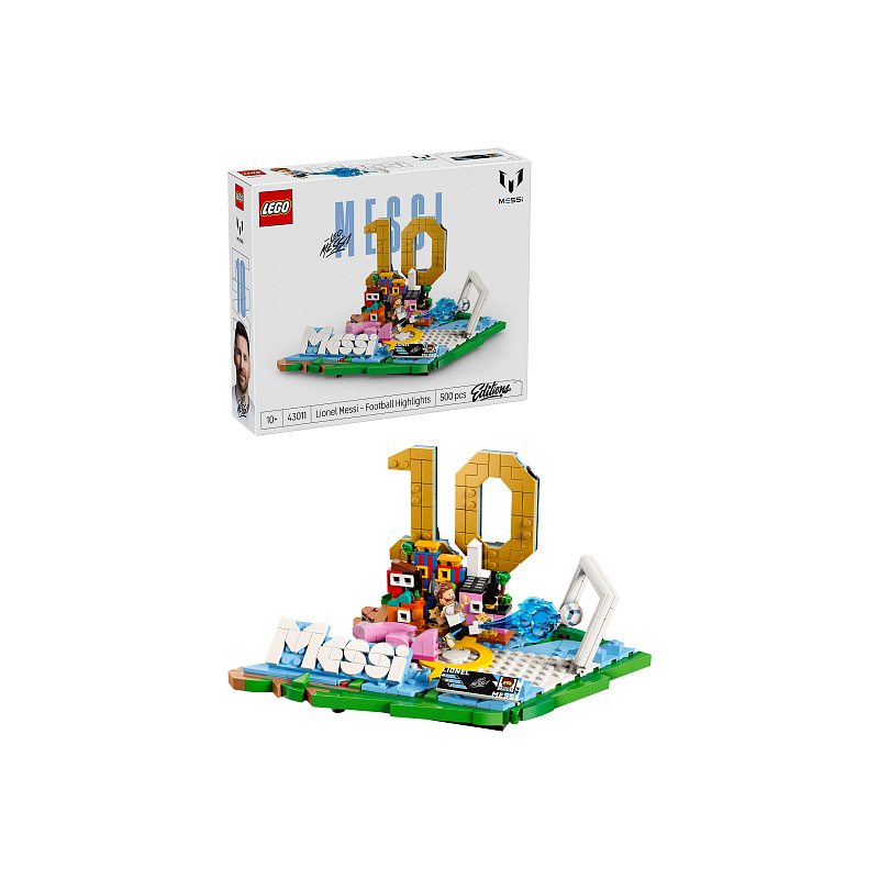 LEGO® Editions 43011 Lionel Messi – Hvězdné momenty fotbalu