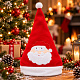 Aga Vánoční čepice Santa s červenou čepicí