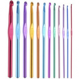 Háček na háčkování sada velikostí 12 ks Ruhhy