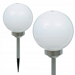 Solární lampa - 4 LED koule 20 cm