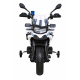 Policejní motocykl BMW F850 GS s dětskou baterií + pomocná kola + siréna + světla + 2 kufry + startování zdarma