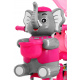 dětské tříkolové kolo Elephant Pink + zvuky + stříška + zábrana + opěrka nohou + rukojeť + ližiny + úložný prostor