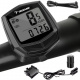 Voděodolný tachometr na kolo IPX4 Černý Trizand 18664