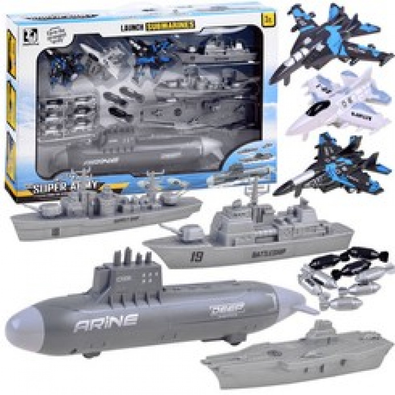 Sada letadel a lodí v námořní bitvě ZA3812