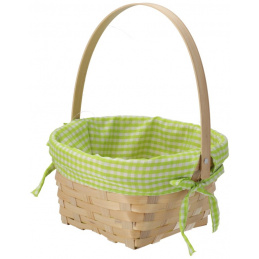 Bambusový velikonoční košík