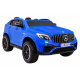 Mercedes GLC 63S dětské auto Modrá + 4x4 + MP4 + LED + Eco kůže + Pomalý start + EVA