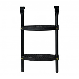 Aga Žebřík k trampolíně 180 - 250 cm Černý
