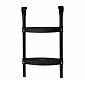 Aga Žebřík k trampolíně 180 - 250 cm Černý
