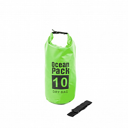 Aga Vodotěsný vak 10 l Zelený