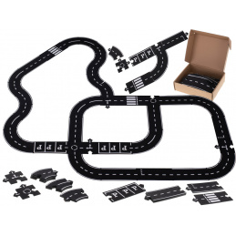 Aga Kreativní stavebnice 2v1 silnice 40 dílků