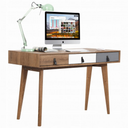 Psací stůl se třemi zásuvkami