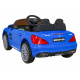 Mercedes Benz AMG SL65 S elektrický pro děti Modrá + Dálkové ovládání + LED audio + Eco kůže + EVA + Pomalý start