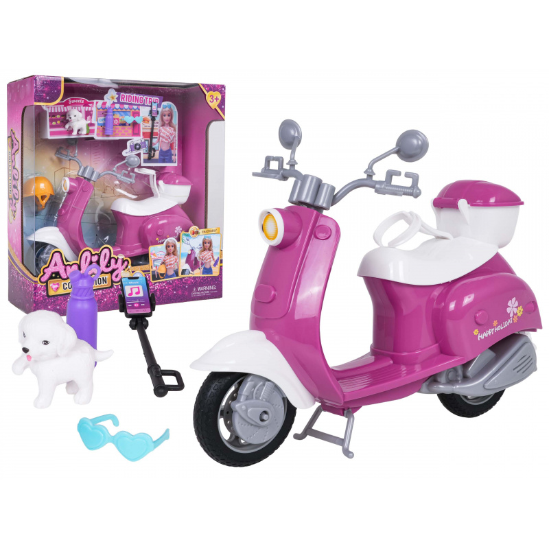 Doplňky pro panenky Skútr