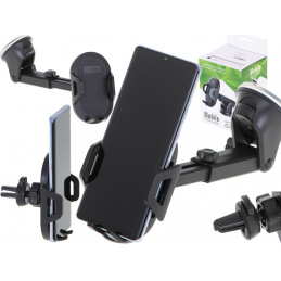 Aga Držák 2 v 1 do auta pro telefon, navigaci, kokpit, čelní sklo