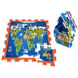 Pěnové puzzle podložka Mapa ZA3149