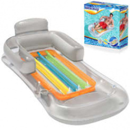 Bestway Nafukovací matrace s opěradlem 161cm 43028