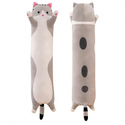 B48M1 PLYŠOVÝ POLŠTÁŘ KOČKA 110CM