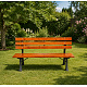 Aga Zahradní lavice MC4411-150 150x57x70cm