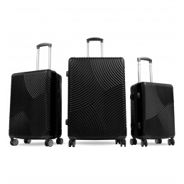 Aga Travel Sada cestovních kufrů MR4654 Černá