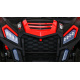 ATV Závodní bugina pro 2 děti Červená + pohon 4x4 + dálkové ovládání + pomalý start + MP3 LED
