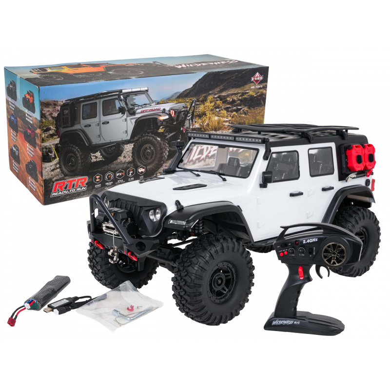 Auto R/C WILDERNESS RTR 1:10 Bílý