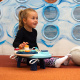 Aga4Kids Dětský interaktivní stoleček Modrý