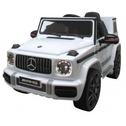 R-Sport Mercedes Elektrické autíčko G63 Bílé