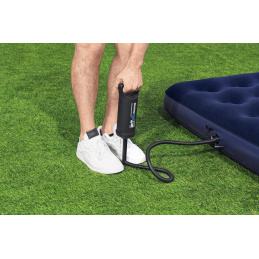 Ruční pístová pumpa BESTWAY 0,85 l/cyklus + 3 koncovky + flexibilní hadice