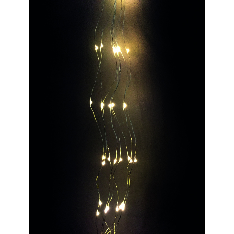 Linder Exclusiv Vánoční Větvený řetěz Teplá bílá 64 LED