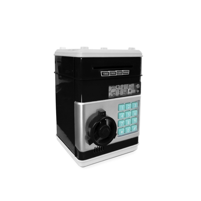 Aga Pokladnička trezor Černá