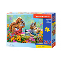 CASTORLAND puzzle 200 dílků - Čas na svačinu