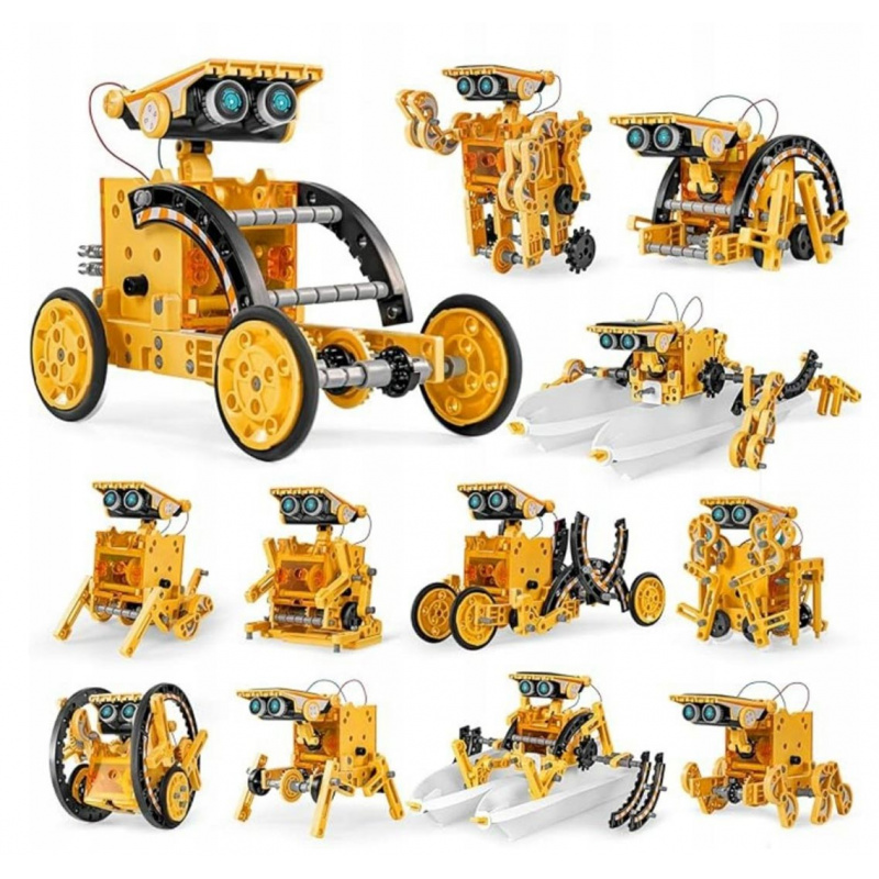 Sada Solárních Vozidel 12v1 Oranžová