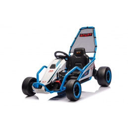 Vozidlo Gokart TORNADO s funkcí driftu Modrý