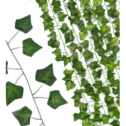 Umělý břečťan girlanda na balkon 6 větviček